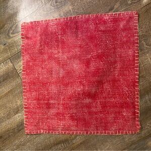 Hand Dyed Fuchsia Pillow Case